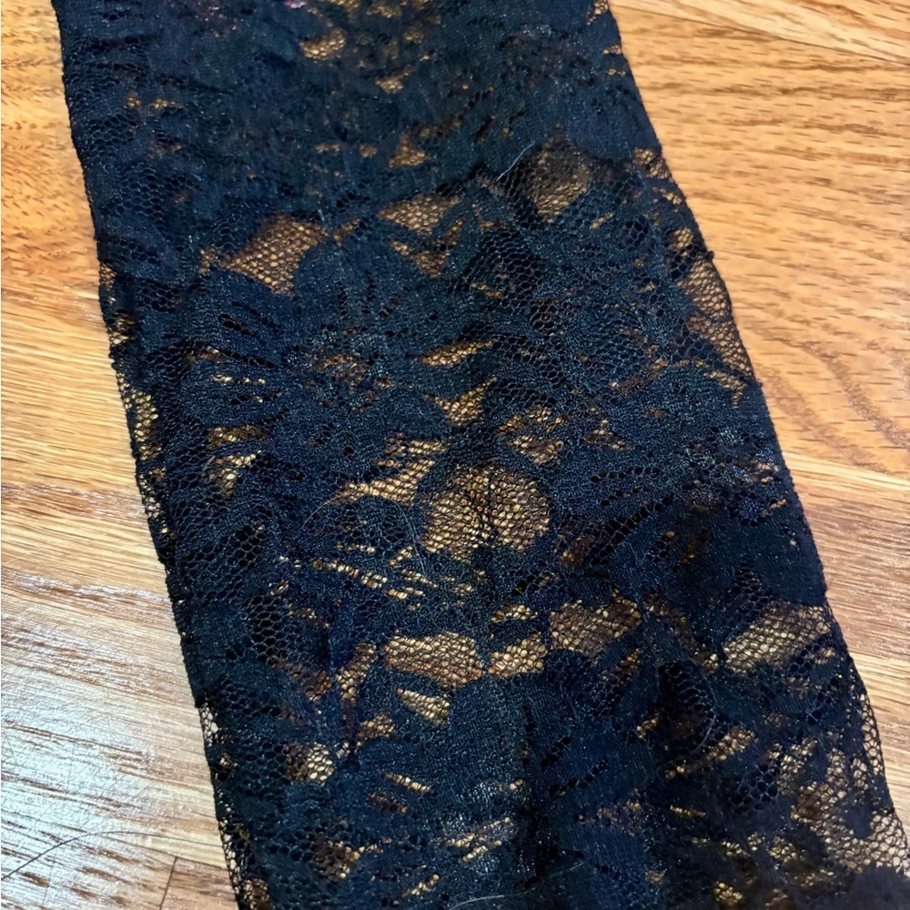 Emerald Sundae Black Body Con Dress - Picture 3 of 6